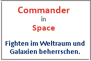 Online Spiele Cottbus - Sci-Fi - Commander in Space
